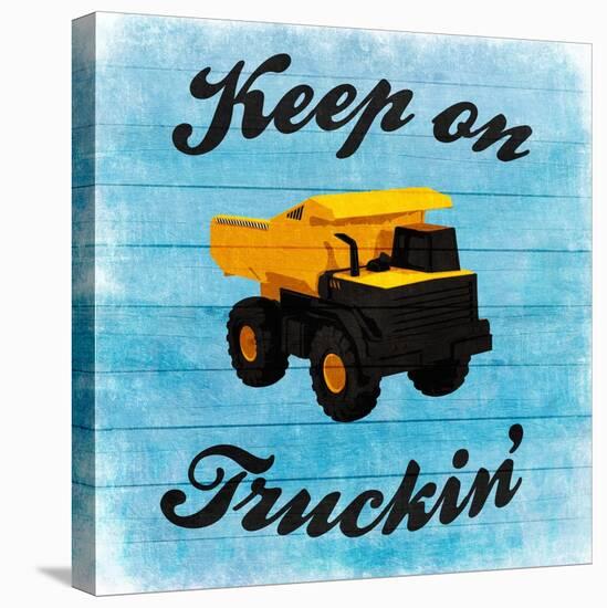 Keep Truckin-Marcus Prime-Stretched Canvas