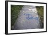 Keep Walking Graffiti-null-Framed Photo