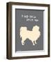 Keep Your Chin Up-Dog is Good-Framed Art Print