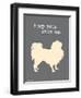 Keep Your Chin Up-Dog is Good-Framed Art Print