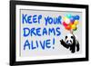 Keep your dreams alive!-Masterfunk collective-Framed Giclee Print