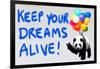 Keep your dreams alive!-Masterfunk collective-Framed Giclee Print