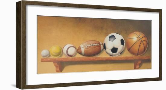 Keep Your Eye on the Ball-Lisa Danielle-Framed Art Print