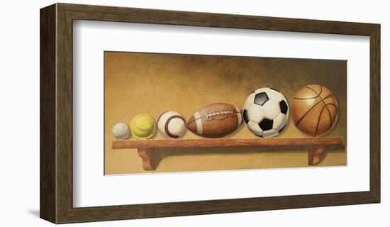 Keep Your Eye on the Ball-Lisa Danielle-Framed Giclee Print