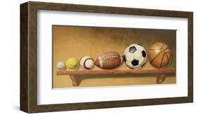 Keep Your Eye on the Ball-Lisa Danielle-Framed Giclee Print