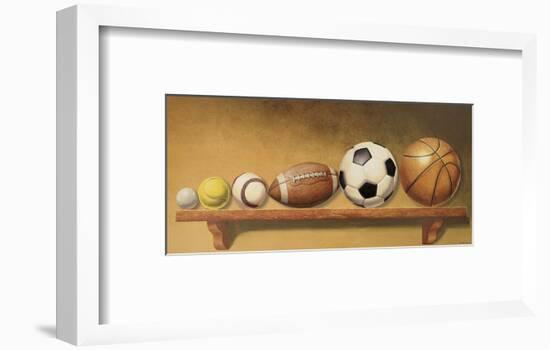 Keep Your Eye on the Ball-Lisa Danielle-Framed Art Print