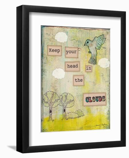 Keep Your Head in the Clouds-Tammy Kushnir-Framed Premium Giclee Print