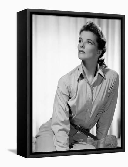 Keeper of the Flame, Katharine Hepburn, 1942-null-Framed Stretched Canvas