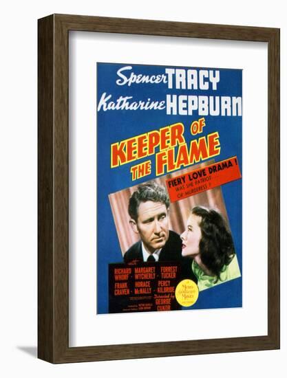 Keeper of the Flame - Movie Poster Reproduction-null-Framed Photo