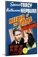 Keeper of the Flame - Movie Poster Reproduction-null-Mounted Photo