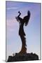 Keeper of the Plains Statue, Wichita, Kansas, USA-Walter Bibikow-Mounted Photographic Print