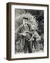 Keeper Z. Rodwell Holding Young Orangutan at London Zoo, October 1913-Frederick William Bond-Framed Photographic Print