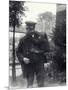 Keeper Z. Rodwell Holding Young Orangutan at London Zoo, October 1913-Frederick William Bond-Mounted Photographic Print