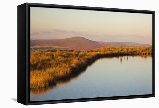 Keepers Pond, Blorenge, Sugar Loaf Mountain, Brecon Beacons, Wales, U.K.-Billy Stock-Framed Stretched Canvas