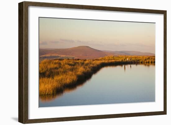 Keepers Pond, Blorenge, Sugar Loaf Mountain, Brecon Beacons, Wales, U.K.-Billy Stock-Framed Photographic Print