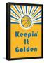 Keepin' It Golden-null-Framed Poster