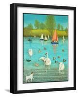 Keeping a Watchful Eye, 2013-Pat Scott-Framed Giclee Print