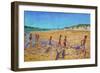 Keeping Fit, Wells Next the Sea-Andrew Macara-Framed Giclee Print