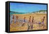 Keeping Fit, Wells Next the Sea-Andrew Macara-Framed Stretched Canvas