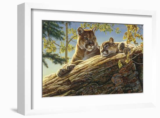 Keeping Guard-Kalon Baughan-Framed Art Print