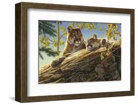 Keeping Guard-Kalon Baughan-Framed Art Print