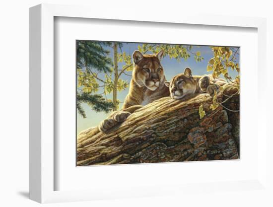 Keeping Guard-Kalon Baughan-Framed Art Print