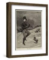 Keeping Himself Warm-Charles Joseph Staniland-Framed Giclee Print