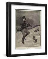 Keeping Himself Warm-Charles Joseph Staniland-Framed Giclee Print