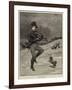 Keeping Himself Warm-Charles Joseph Staniland-Framed Giclee Print