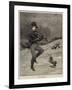 Keeping Himself Warm-Charles Joseph Staniland-Framed Giclee Print