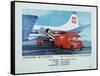 Keeping in Touch - the Post Office at the Airport-S Lee-Framed Stretched Canvas
