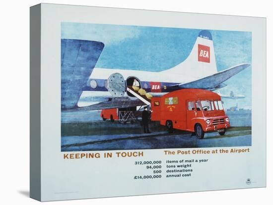 Keeping in Touch - the Post Office at the Airport-S Lee-Stretched Canvas