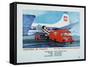 Keeping in Touch - the Post Office at the Airport-S Lee-Framed Stretched Canvas