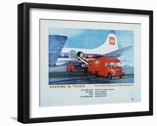 Keeping in Touch - the Post Office at the Airport-S Lee-Framed Art Print