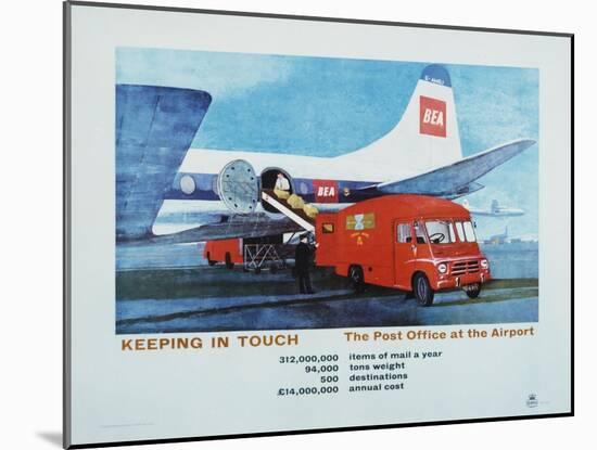Keeping in Touch - the Post Office at the Airport-S Lee-Mounted Art Print