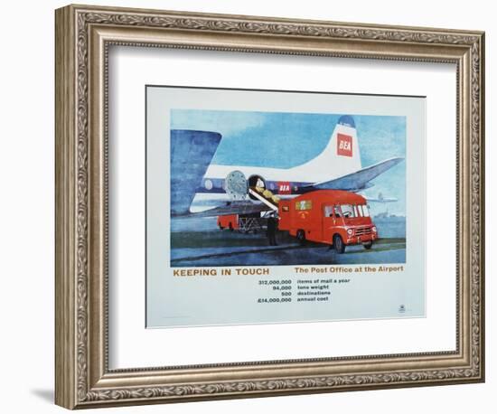 Keeping in Touch - the Post Office at the Airport-S Lee-Framed Art Print