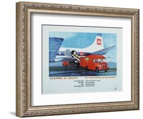 Keeping in Touch - the Post Office at the Airport-S Lee-Framed Art Print