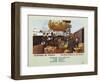 Keeping in Touch - the Post Office at the Docks-S Lee-Framed Art Print
