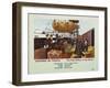 Keeping in Touch - the Post Office at the Docks-S Lee-Framed Art Print