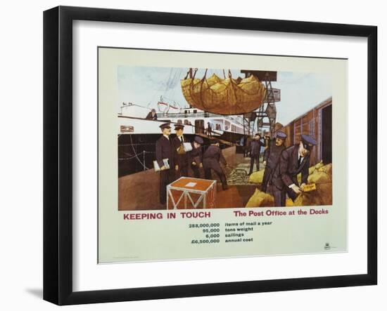 Keeping in Touch - the Post Office at the Docks-S Lee-Framed Art Print