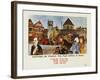 Keeping in Touch - the Post Office in Town-S Lee-Framed Art Print