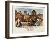 Keeping in Touch - the Post Office in Town-S Lee-Framed Art Print