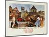 Keeping in Touch - the Post Office in Town-S Lee-Mounted Art Print