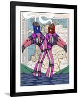 Keeping Our Heads Above Too-Ric Stultz-Framed Giclee Print