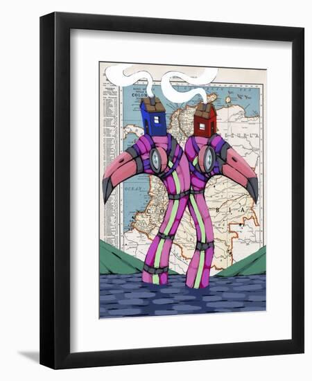 Keeping Our Heads Above Too-Ric Stultz-Framed Premium Giclee Print