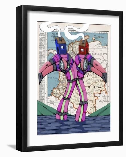 Keeping Our Heads Above Too-Ric Stultz-Framed Giclee Print
