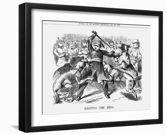 Keeping the Ring, 1876-Joseph Swain-Framed Giclee Print