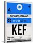 KEF Keflavik Luggage Tag I-NaxArt-Stretched Canvas