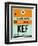 KEF Keflavik Luggage Tag II-NaxArt-Framed Art Print