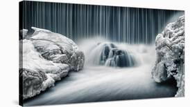 The Blue Curtain-Keijo Savolainen-Laminated Photographic Print